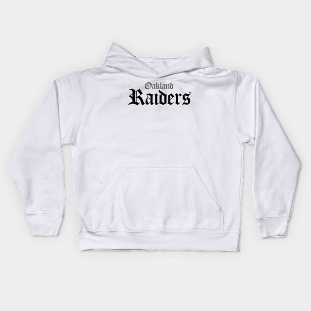 Oakland Raiders! Kids Hoodie by Profi